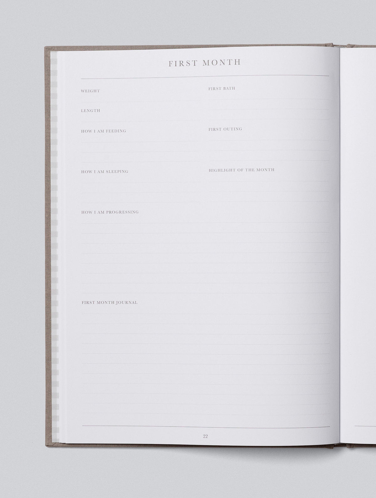 Write To Me.  Baby. The First Five Years Oatmeal