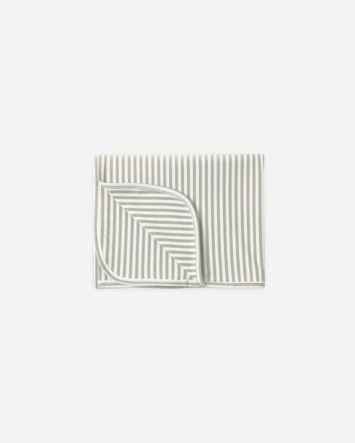 Quincy Mae Bamboo Swaddle Laurel Stripe
