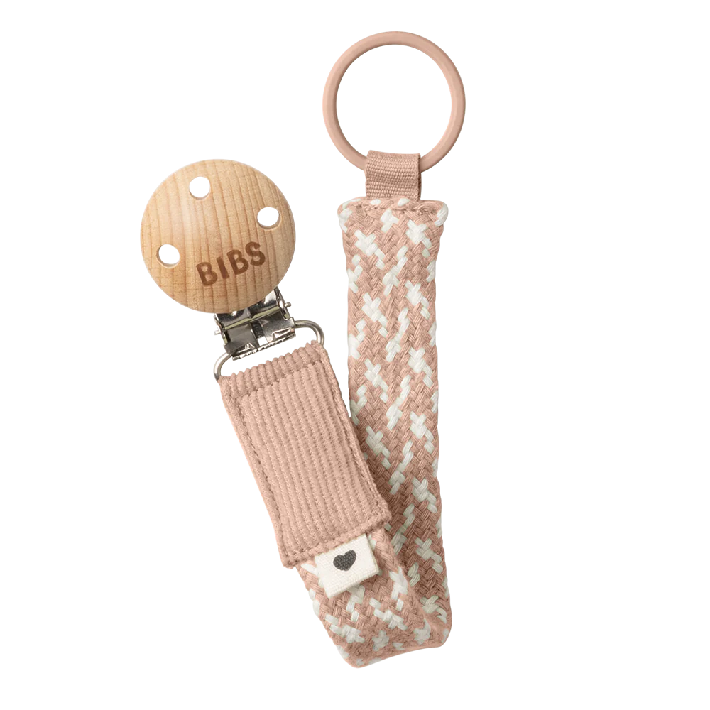 BIBS Pacifier Clip Assorted