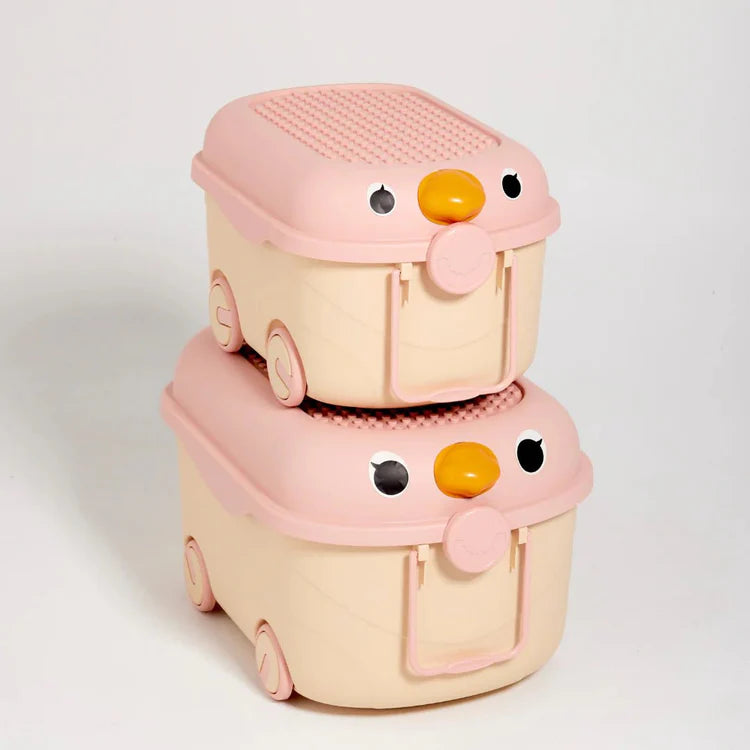 Cowrie & Conch - 'Ride a Long Storage' Tweet Tweet Cotton Candy - Large