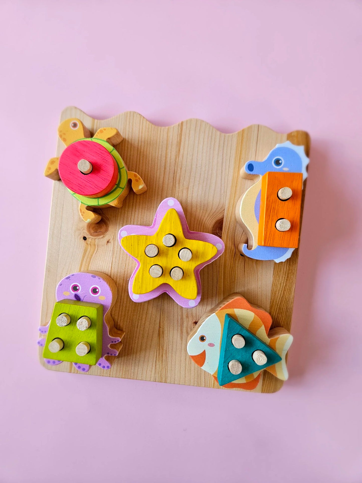 Qtoys Seaside Animal Shape Puzzle