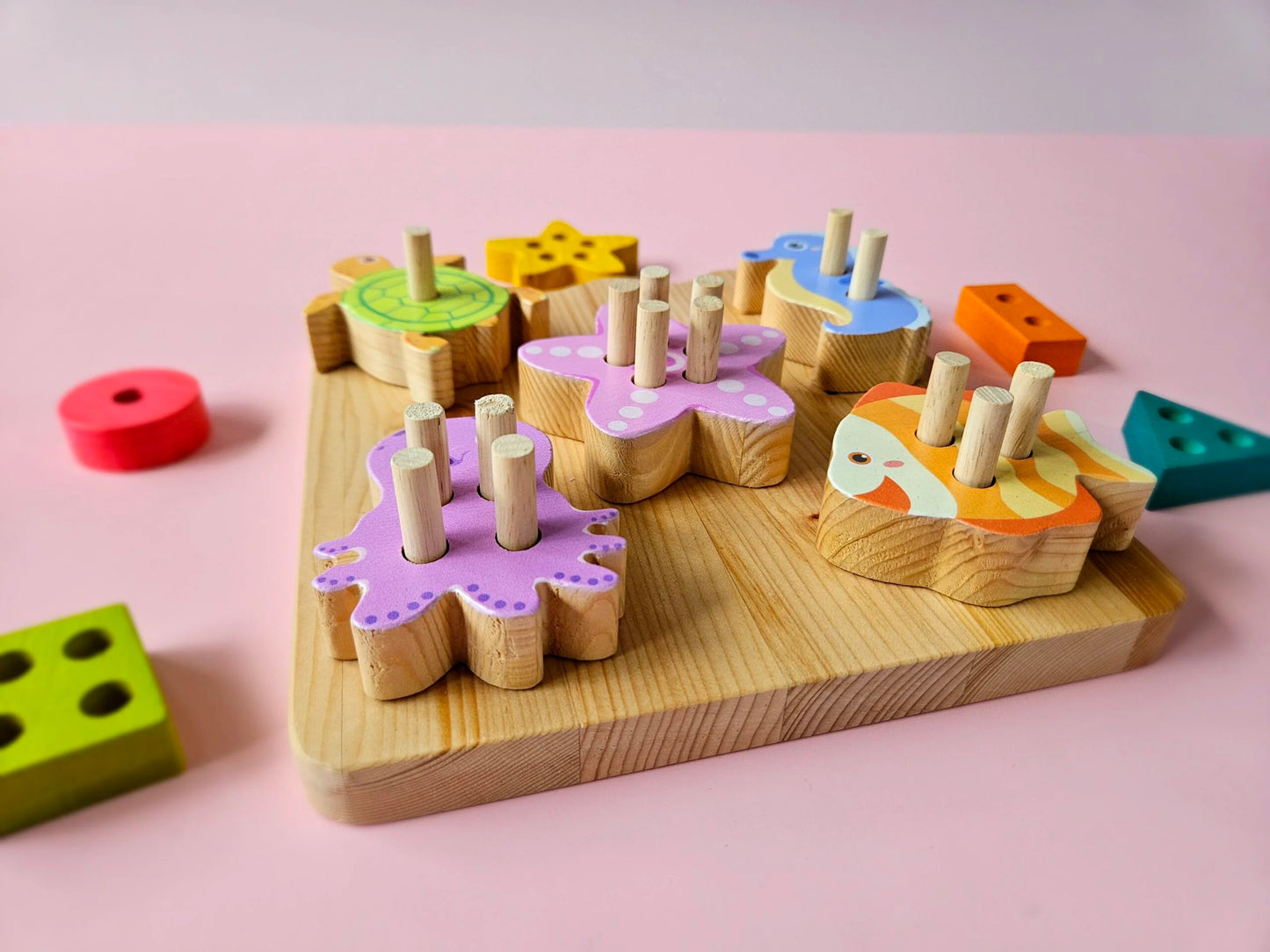 Qtoys Seaside Animal Shape Puzzle