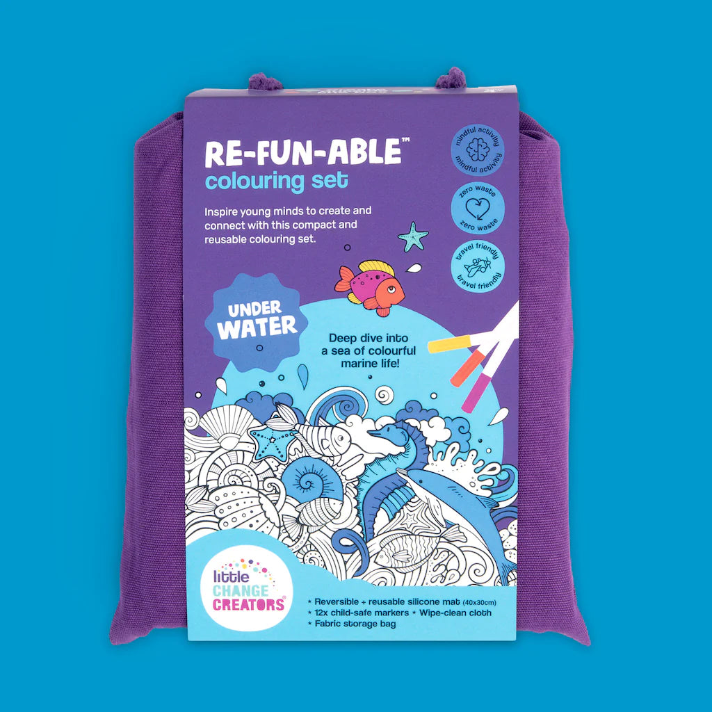 Little Change Creators - Re Fun Able Colouring Sets Under Water