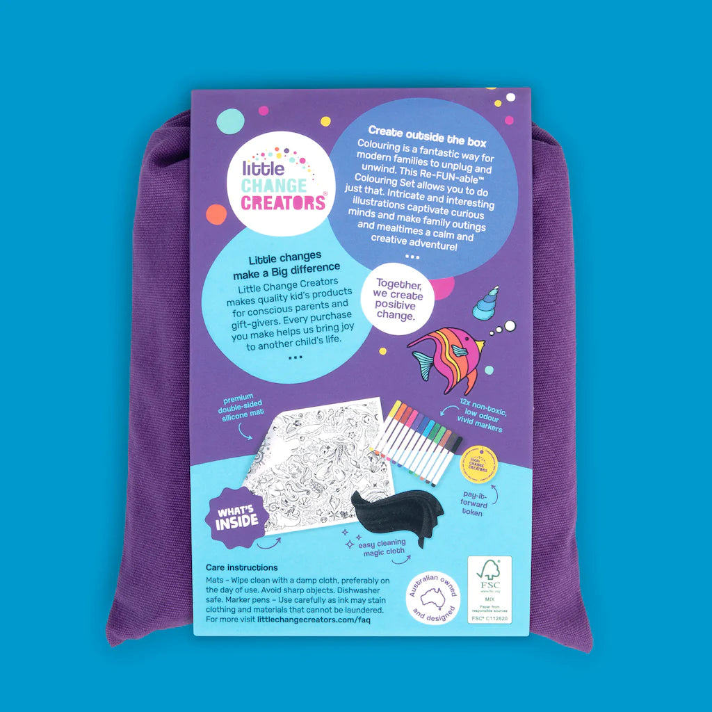 Little Change Creators - Re Fun Able Colouring Sets Under Water