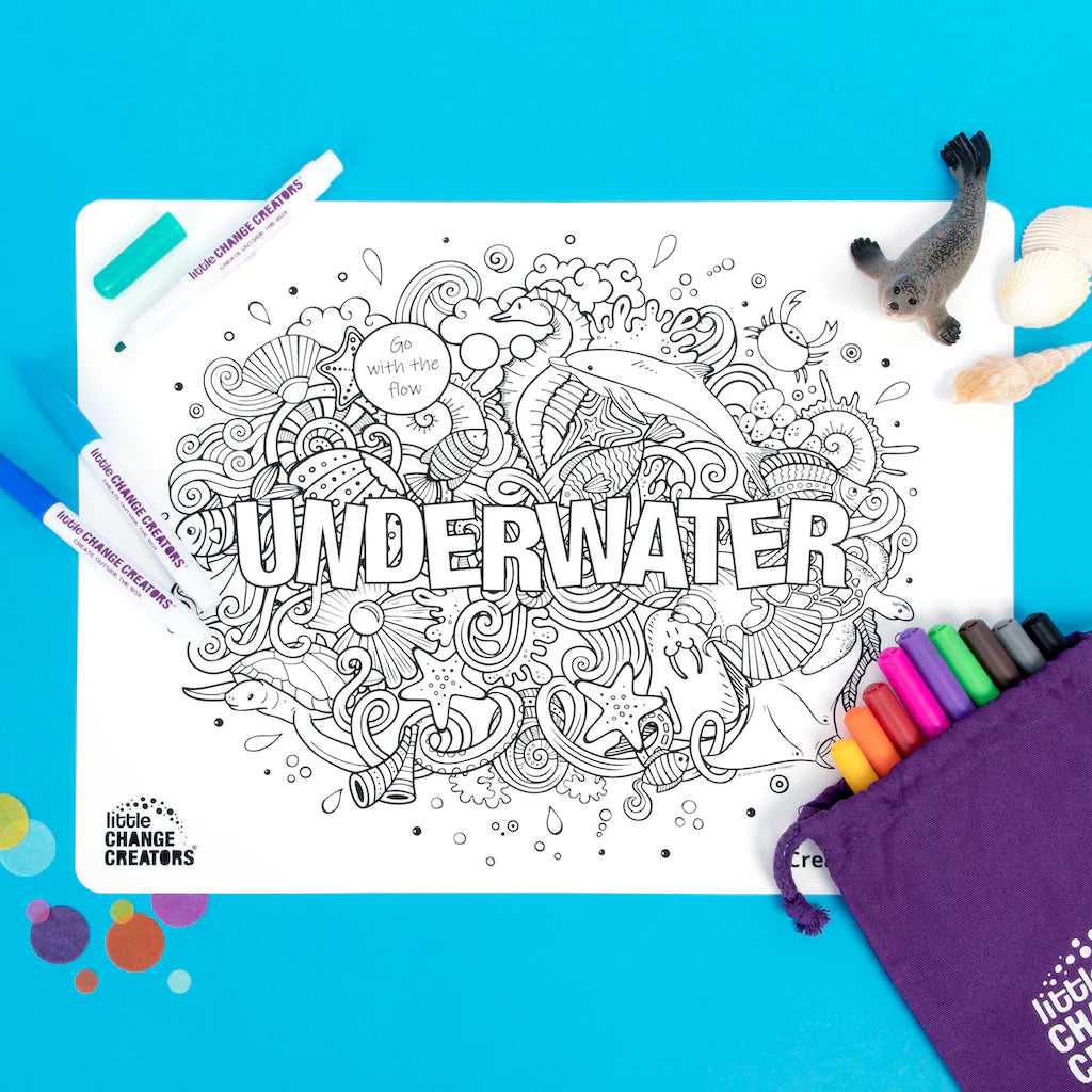 Little Change Creators - Re Fun Able Colouring Sets Under Water