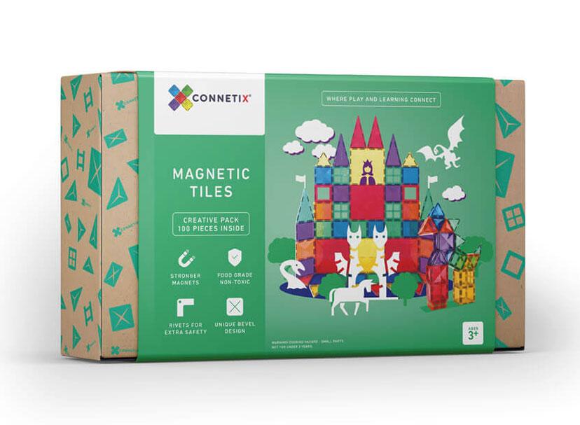 Connetix - Rainbow 102 Piece Creative Pack