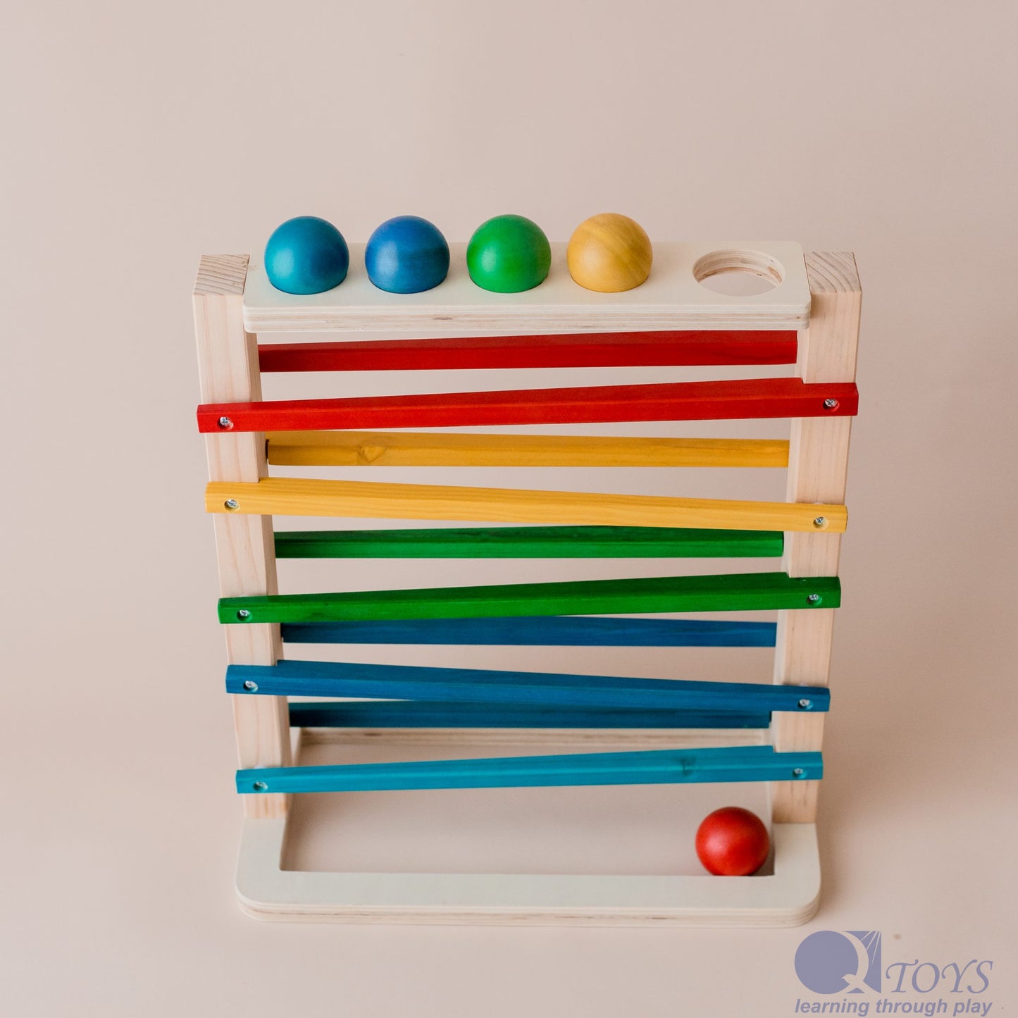 Qtoys Track a Ball Rack 2+ years