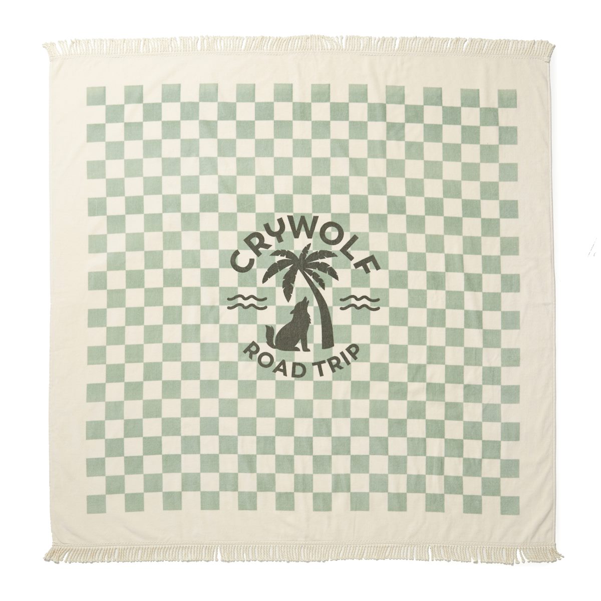Crywolf Summer Range Supersized Square Towel - Seagrass