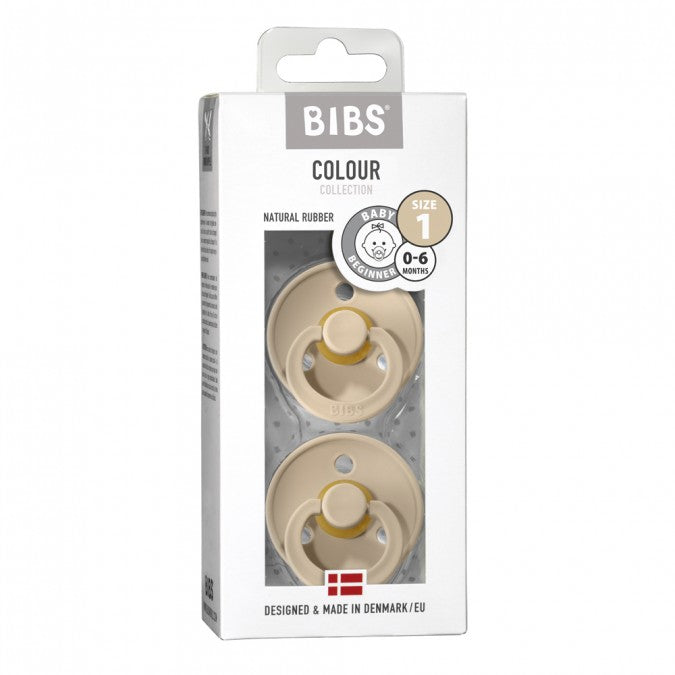 BIBS Dummies Size 1 - Vanilla