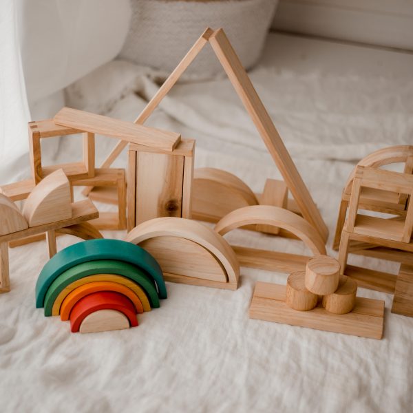 QToys Hollow Blocks 40 Pieces