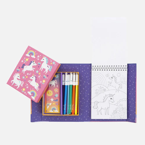 Tiger Tribe Colouring Set Unicorn Magic
