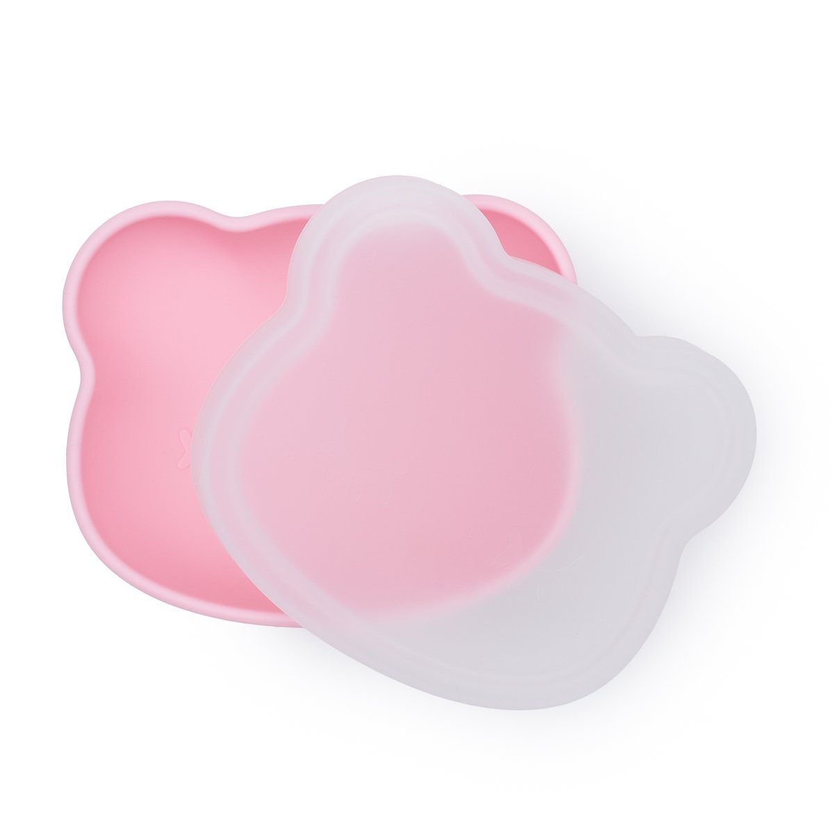 We Might Be Tiny Bear Stickie Bowl. Powder Pink