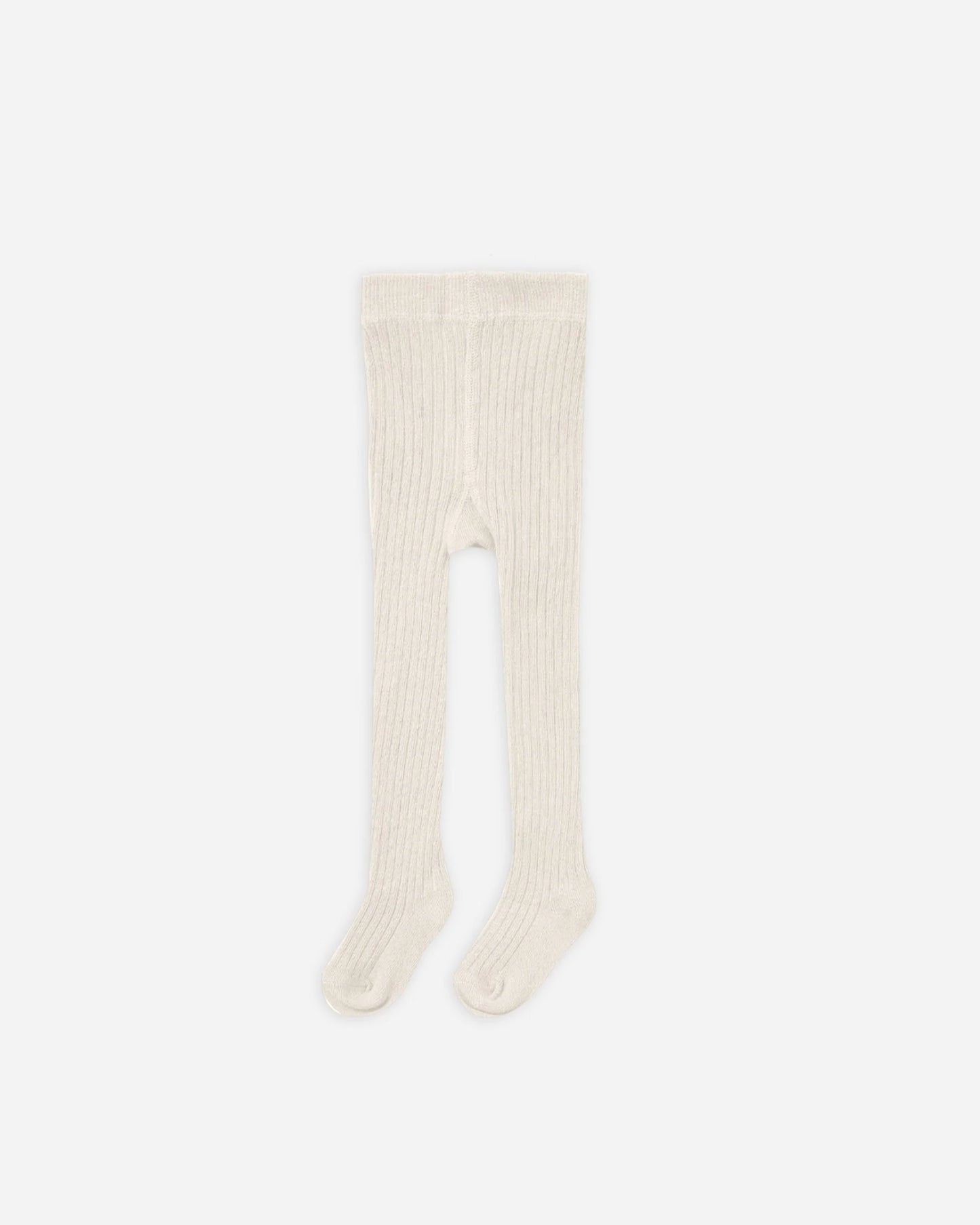 Quincy Mae Footed Tight - Ivory