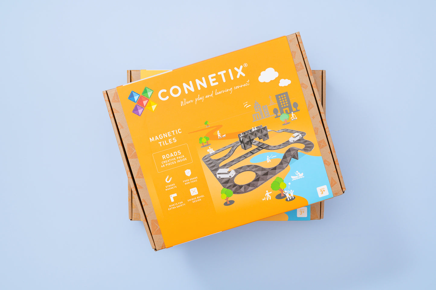 Connetix - Roads Creative Pack 48 Piece