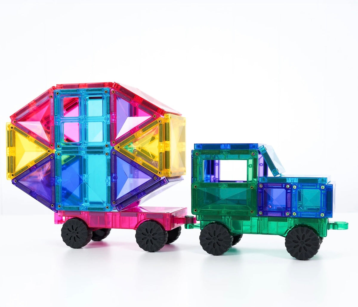 Connetix Magnetic Tiles Bright Mega Pack 202 pc - Stock arriving this week dm Nadene