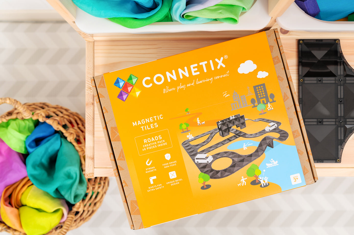 Connetix - Roads Creative Pack 48 Piece