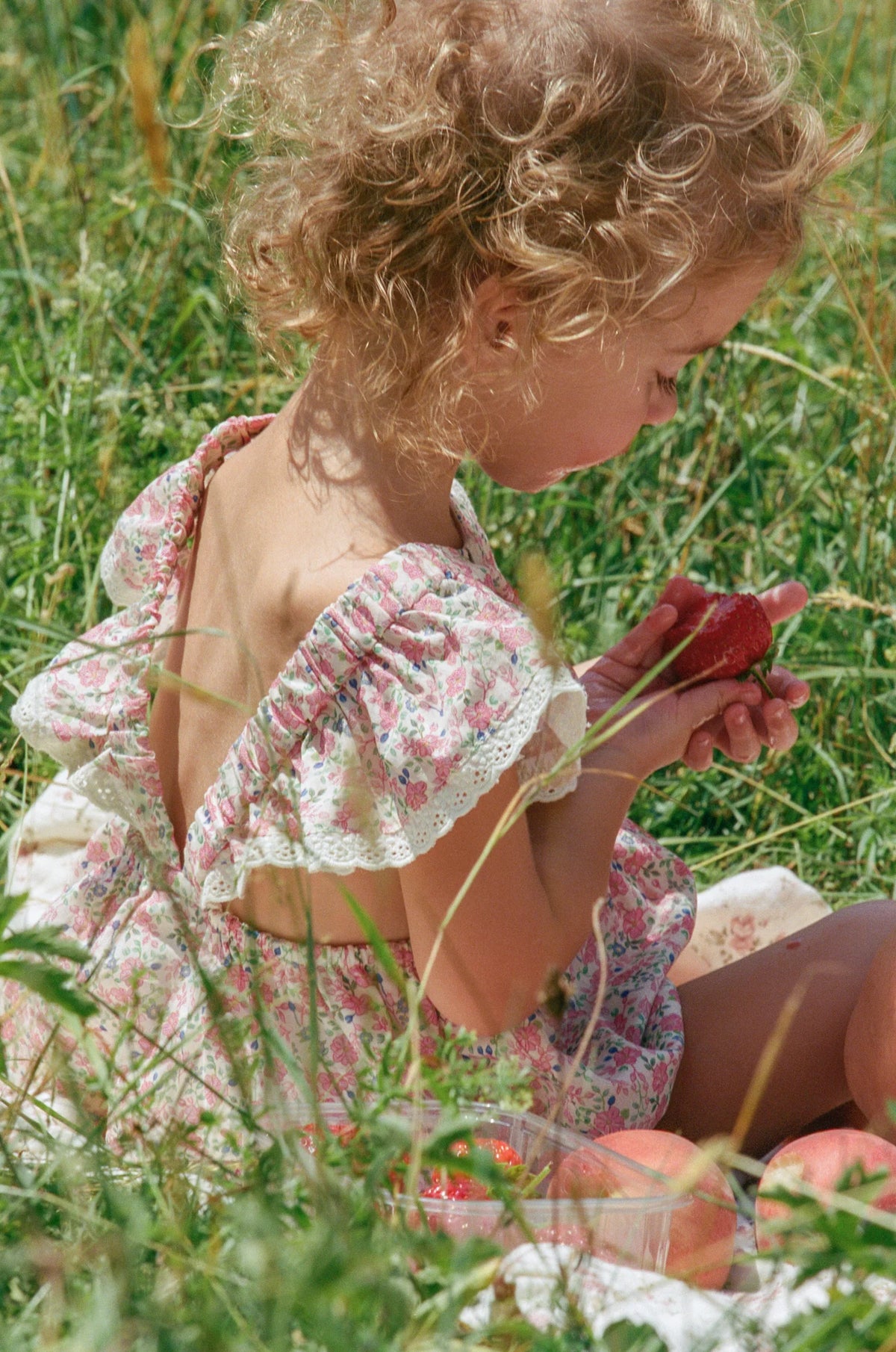Wear JUNI JNR Rumi Romper - Floret