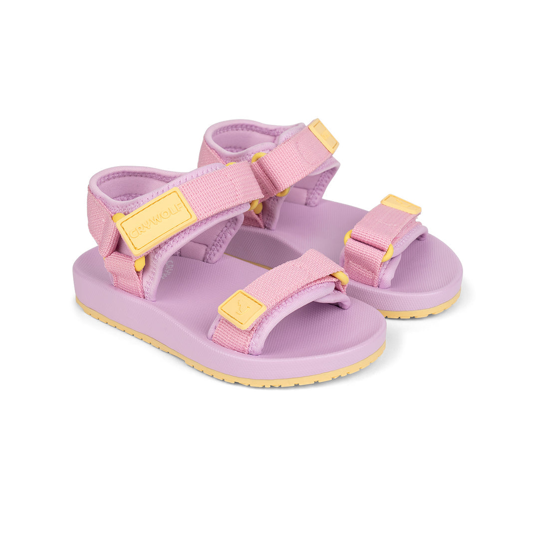 Crywolf Swimwear BEACH SANDAL Sugar Plum