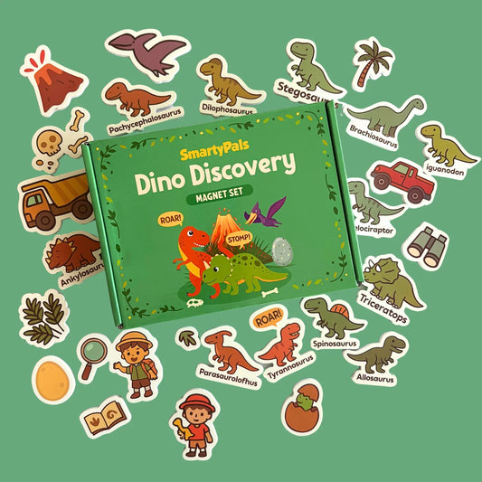 Smarty Pals - Magnetic Dinosaurs Set