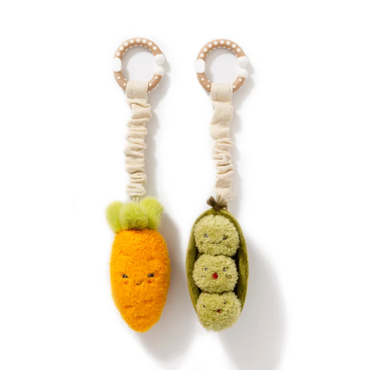 Stroller Toys Mini Market Brunch | Carrot & Green Peas