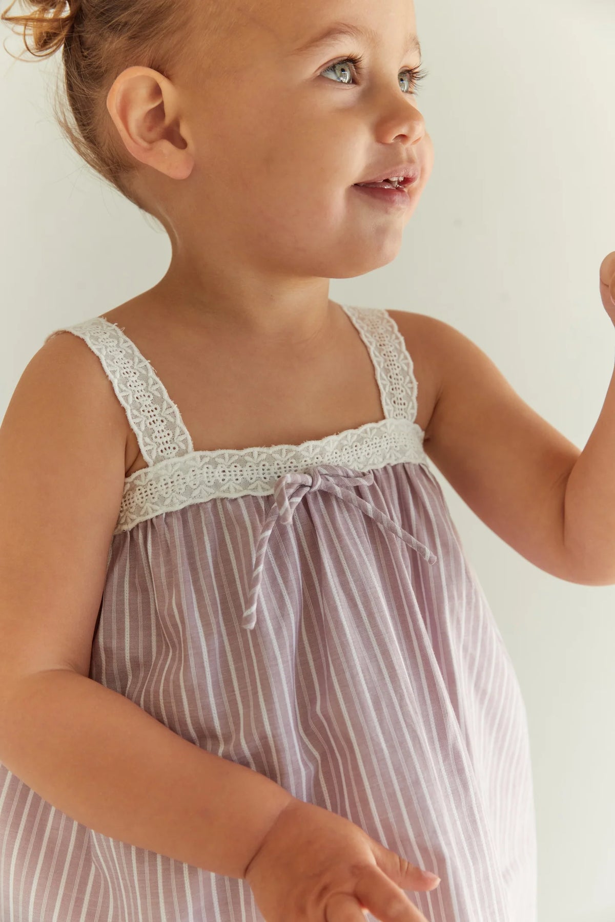 Wear JUNI JNR Valerie Dress - Rosa Stripe