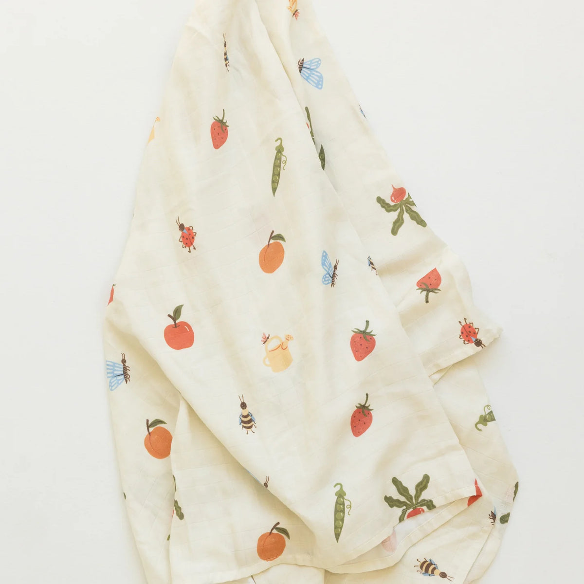 BY GEE Garden Jumble Organic Swaddle