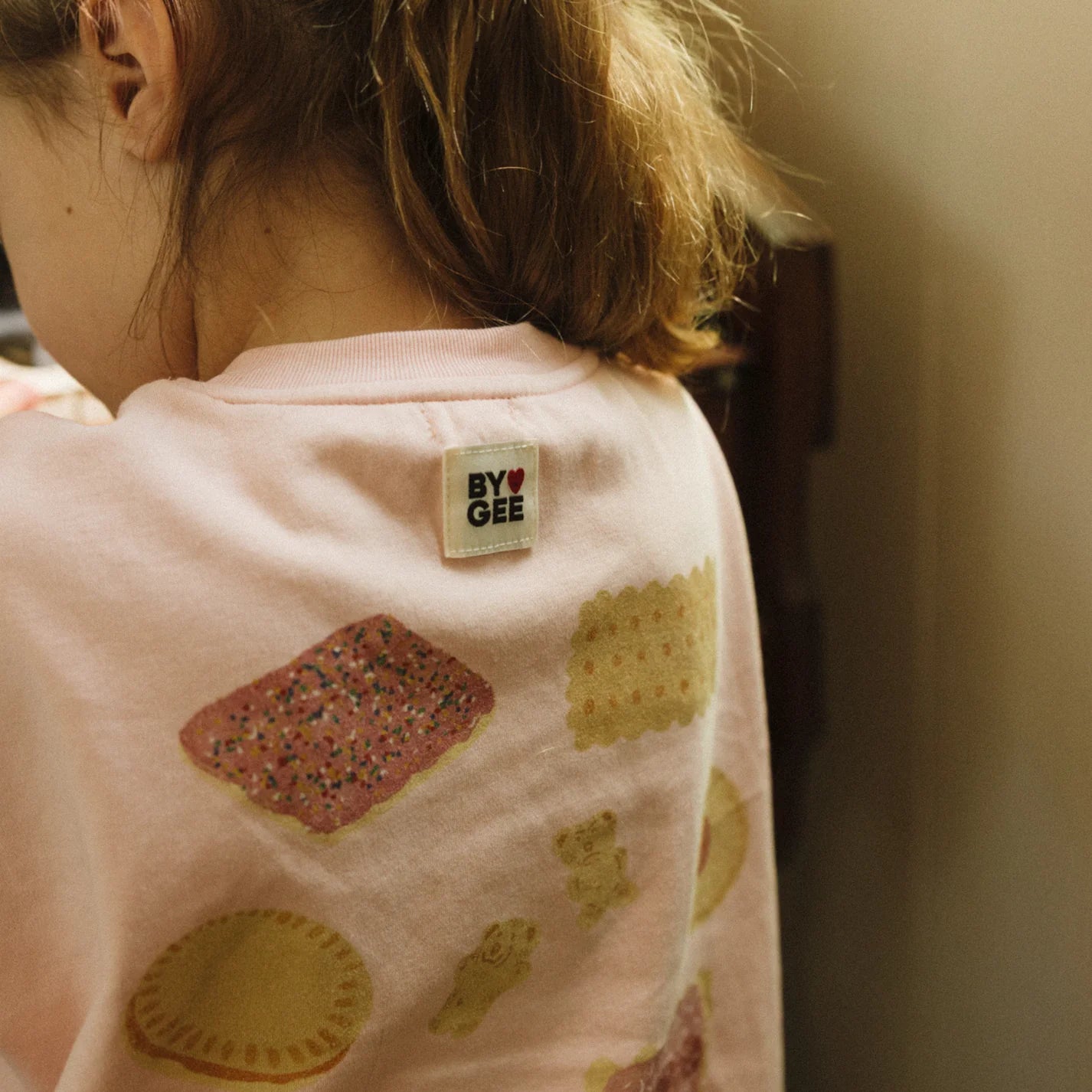 BY GEE Bickie Break Boxy Tee - Pink