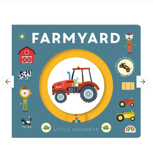 Little Journeys Board Book - Farmyard