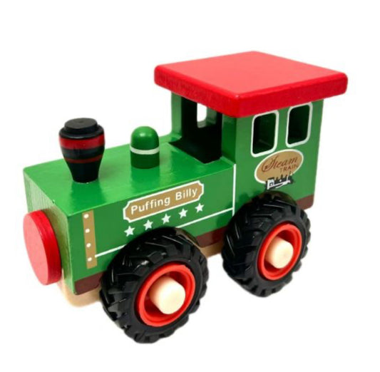Toyslink - Wooden Green Train