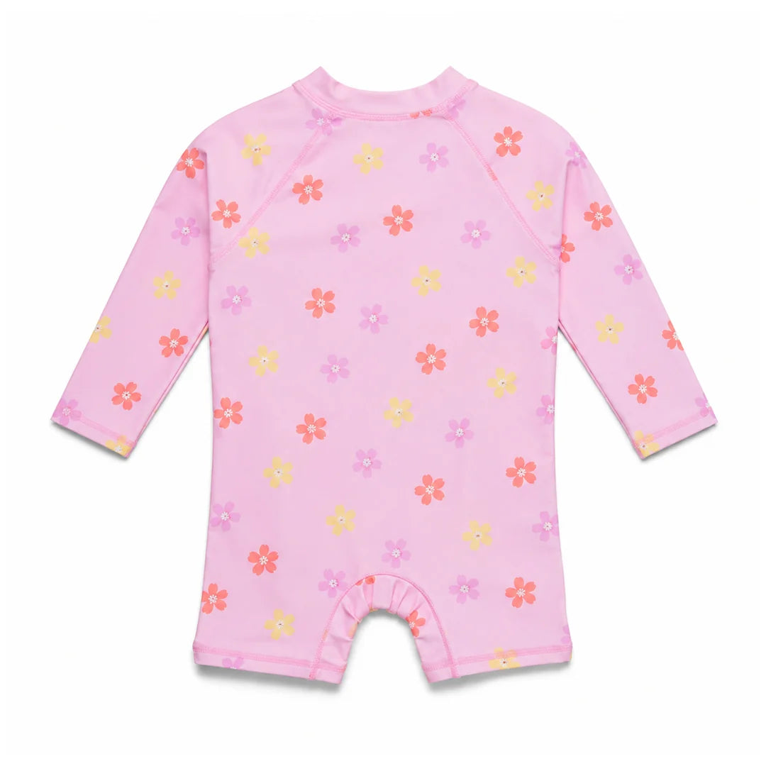 Crywolf Swimwear BABY RASH SUIT Hibiscus Bloom