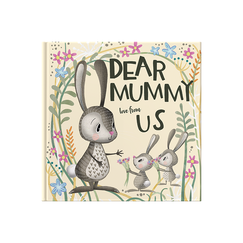 Dear Mummy love from Us Book for children to give to their mother.