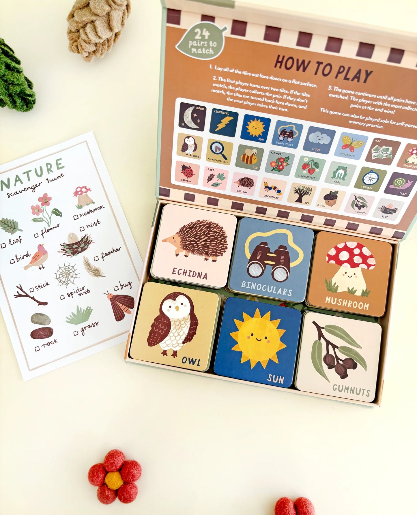 Lauren Sisson Studio - Forest Find Memory and Matching Game