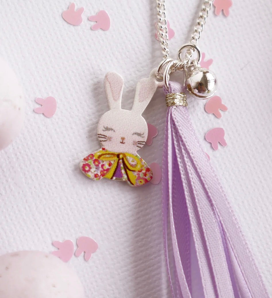 Lauren Hinkley Petite Fleur Bun Bun Necklace
