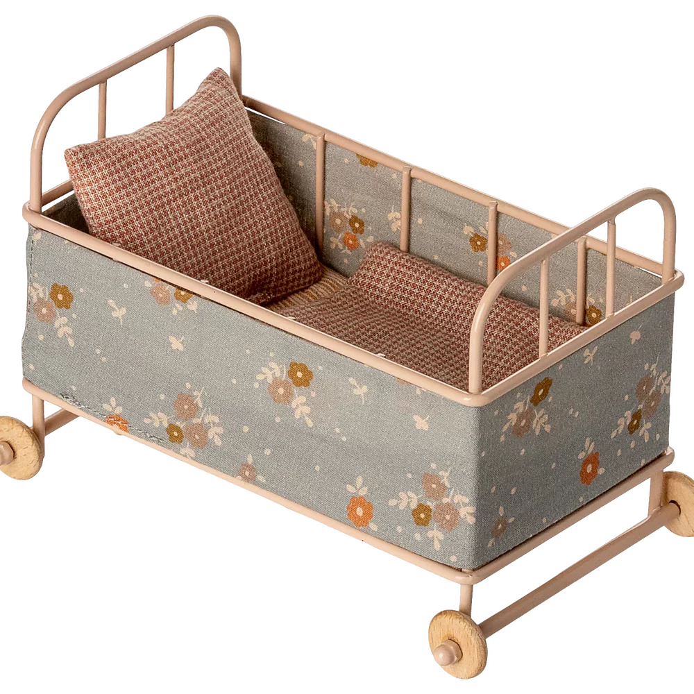 Maileg Cot Bed Micro Powder