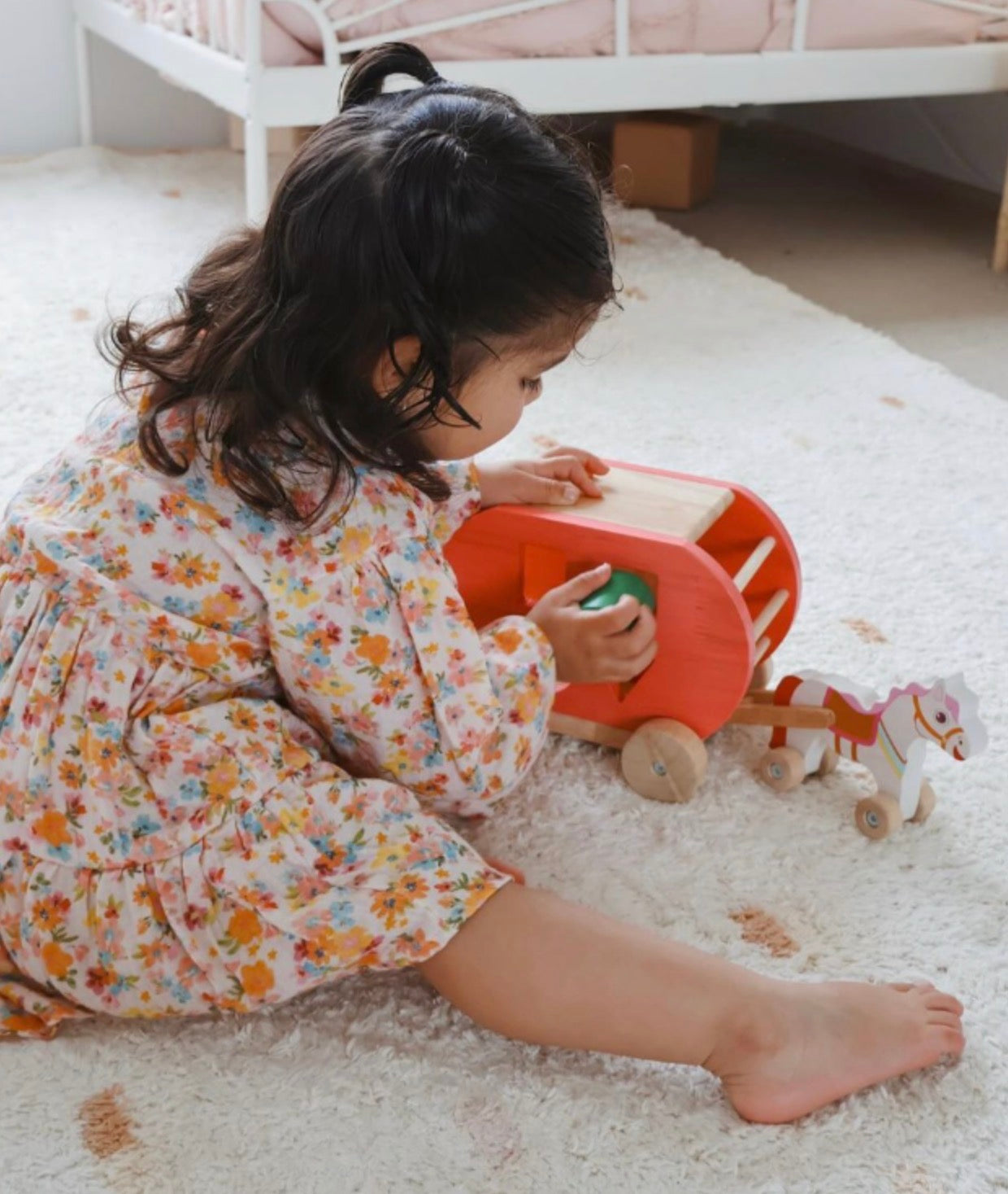 Qtoys Sorting Horse Cart