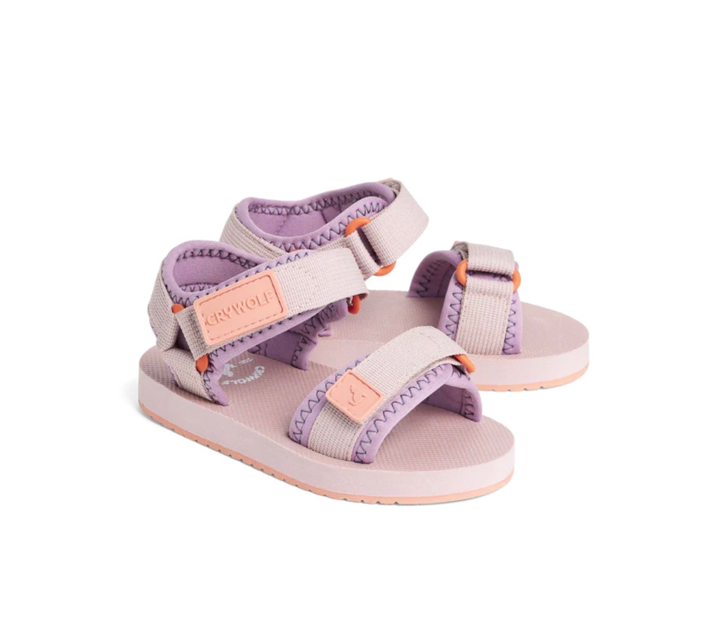 Crywolf Swimwear Summer Range Beach Sandal - Blush Combo
