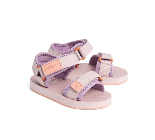 Crywolf Swimwear Summer Range Beach Sandal - Blush Combo