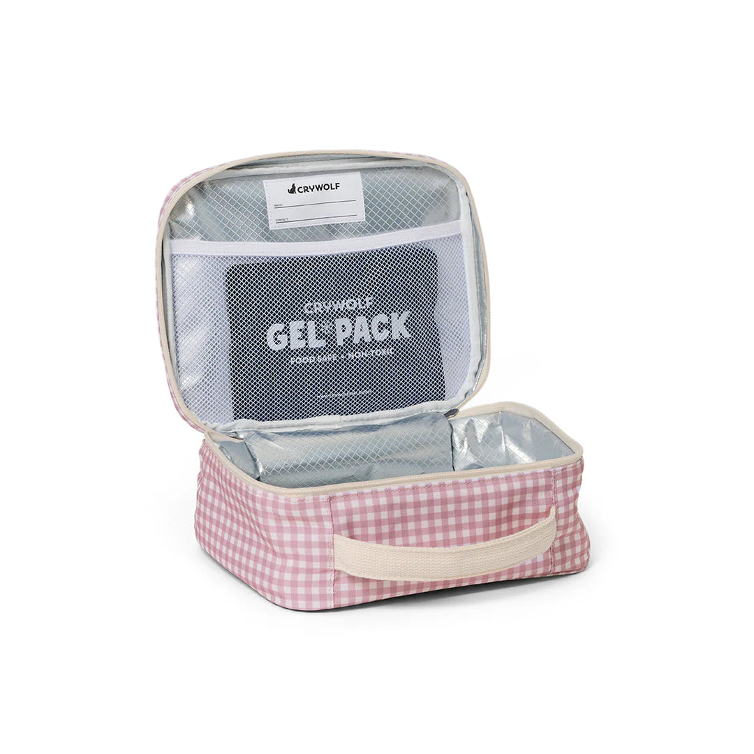 Crywolf Everyday Lunch Bag Gingham
