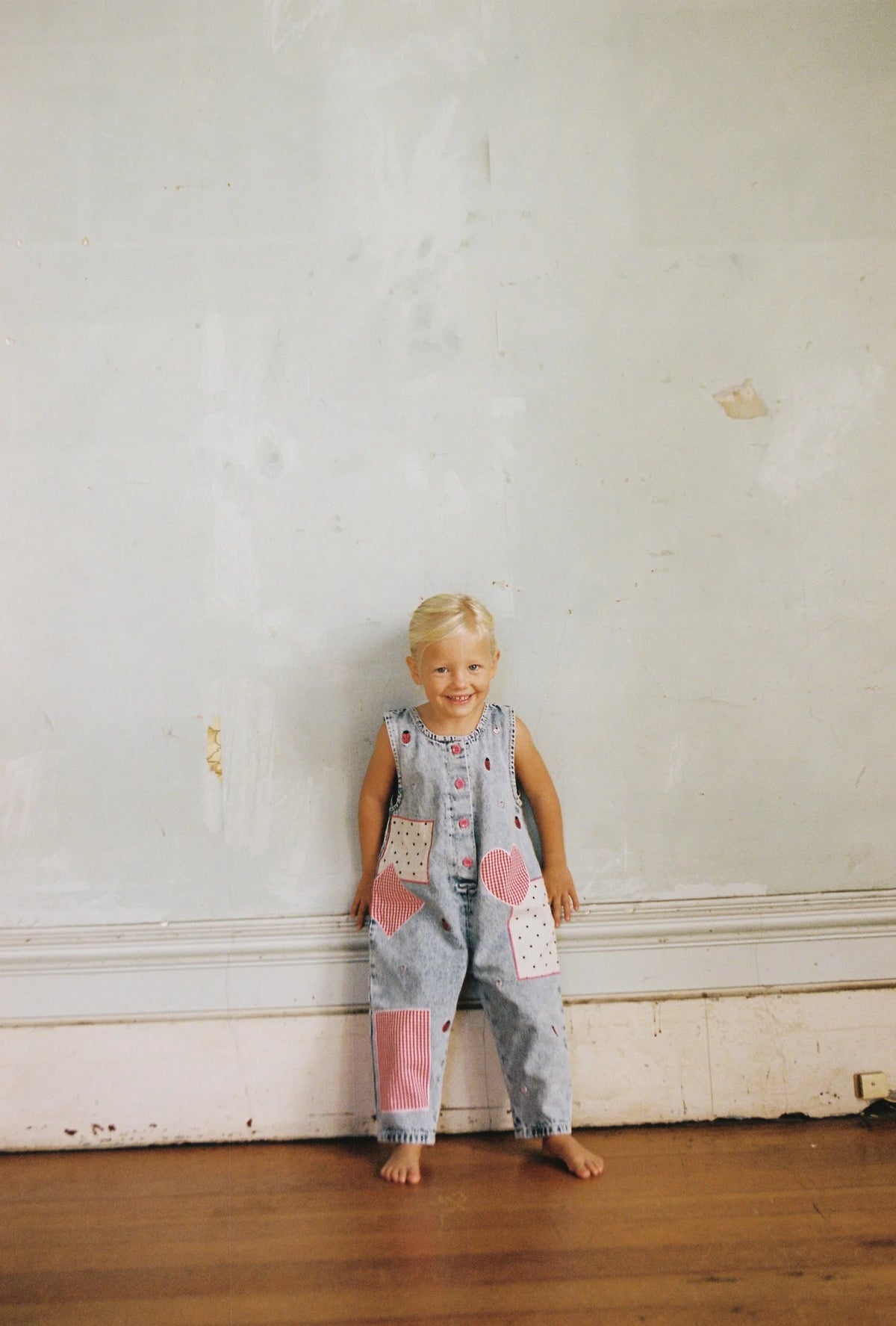 Wear JUNI JNR Charlie Overalls - Love Bug