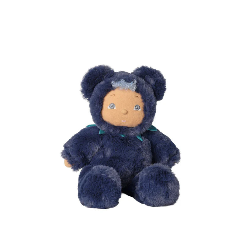 Olli Ella Cozy Day Dinkum Doll Blueberry Bear