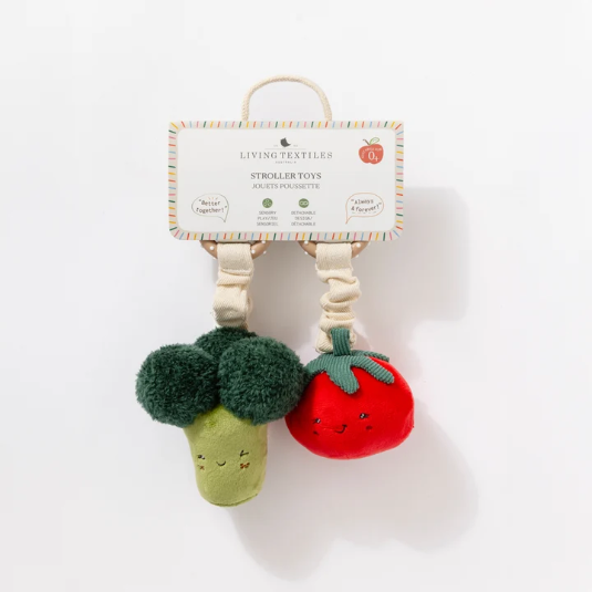 Stroller Toys Mini Market Brunch | Broccoli & Tomato