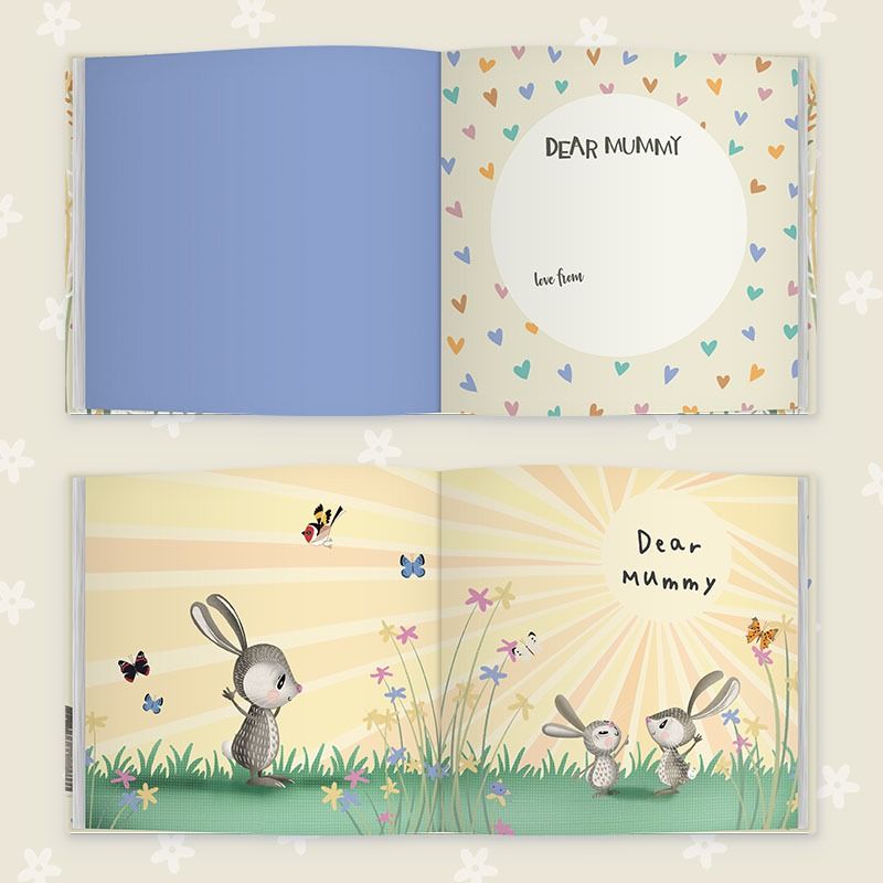 Dear Mummy love from Us Book for children to give to their mother.