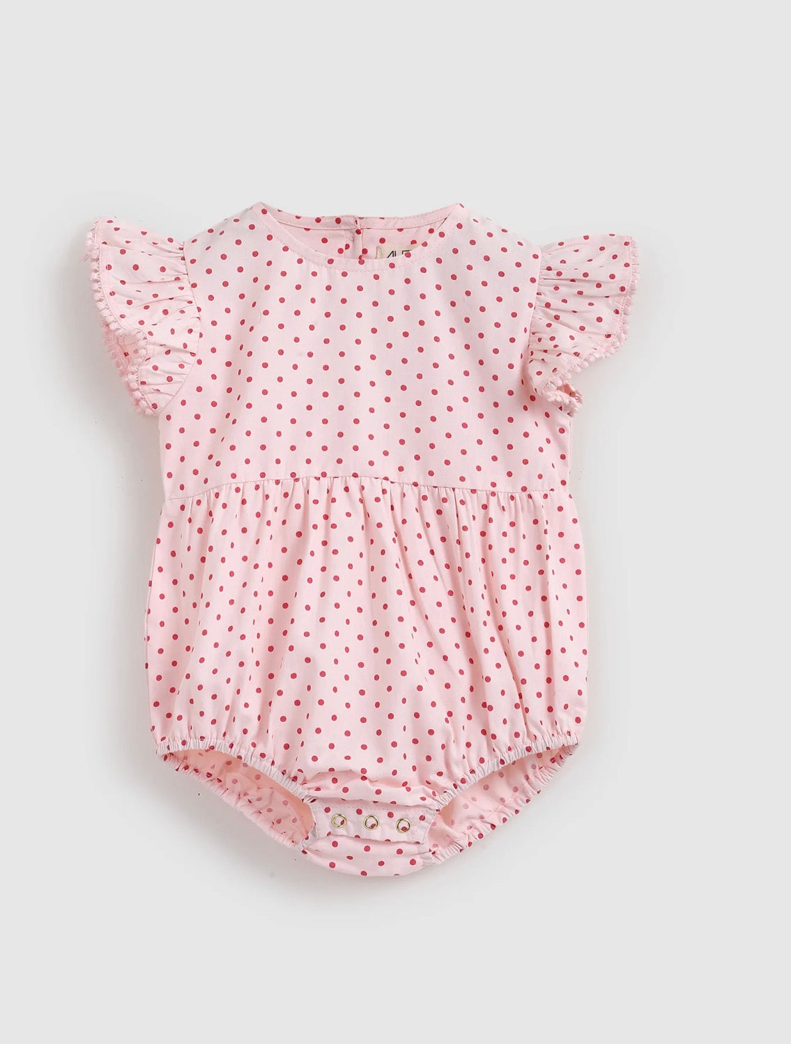 ALEX&ANT Love Playsuit Polka Dot Pink/Red