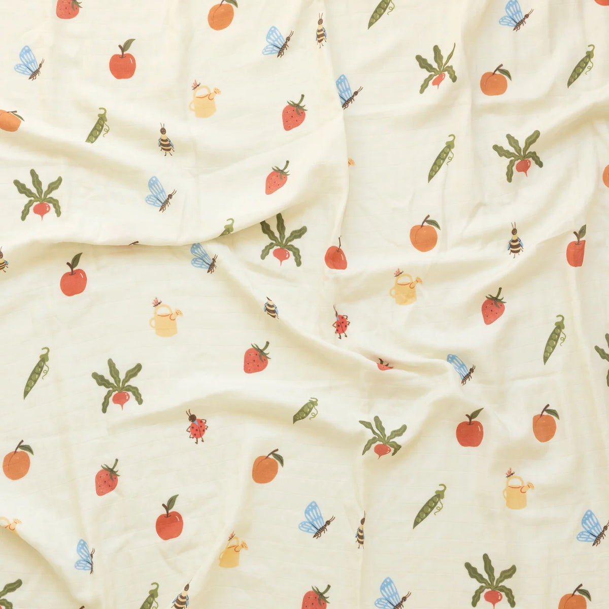 BY GEE Garden Jumble Organic Swaddle