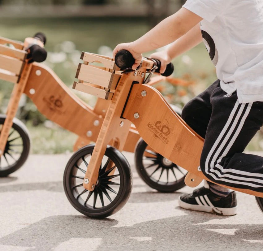 Kinderfeets Tiny Tot Plus - Balance Trike/Bike Bamboo