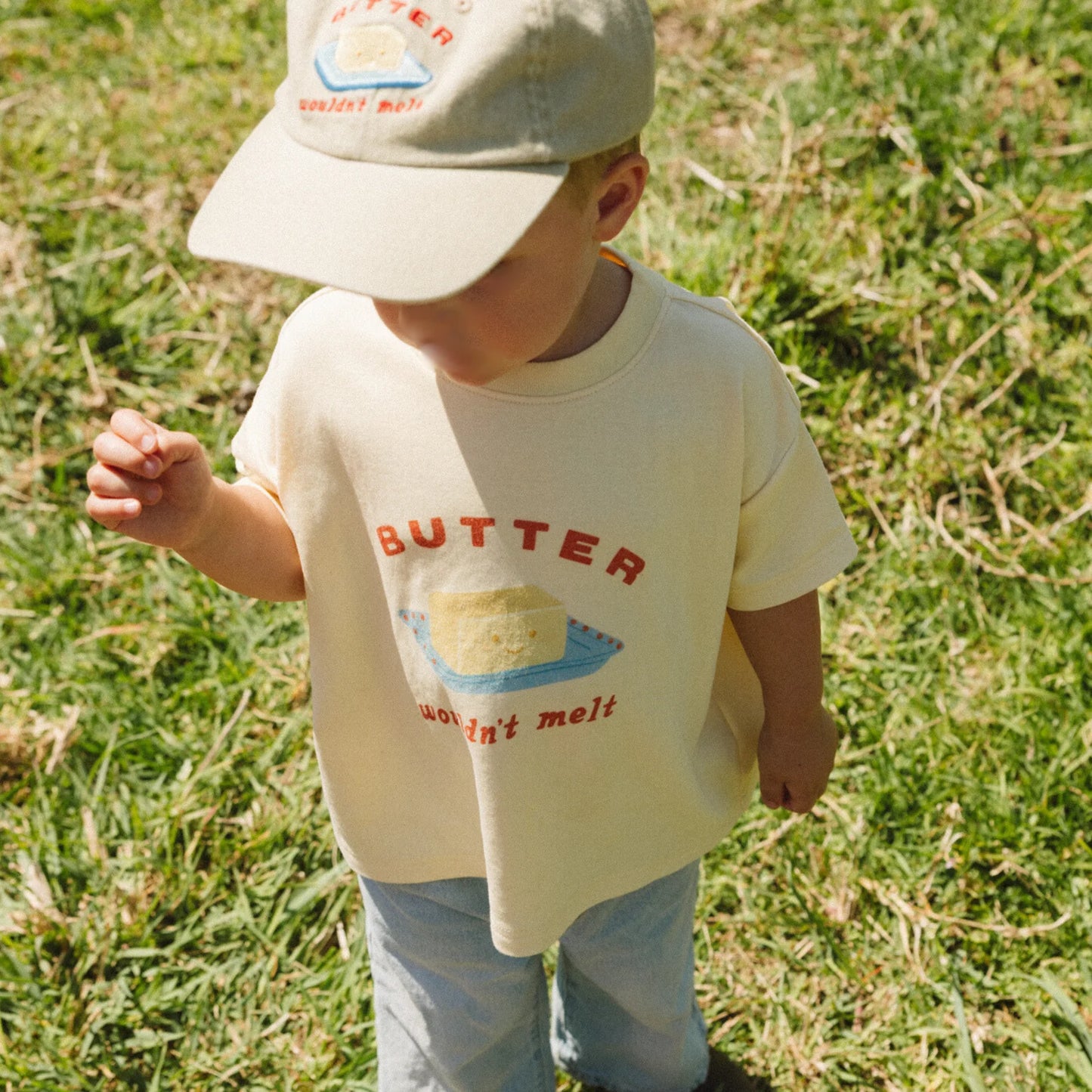 BY GEE Butter Boxy Tee - Butter Yellow