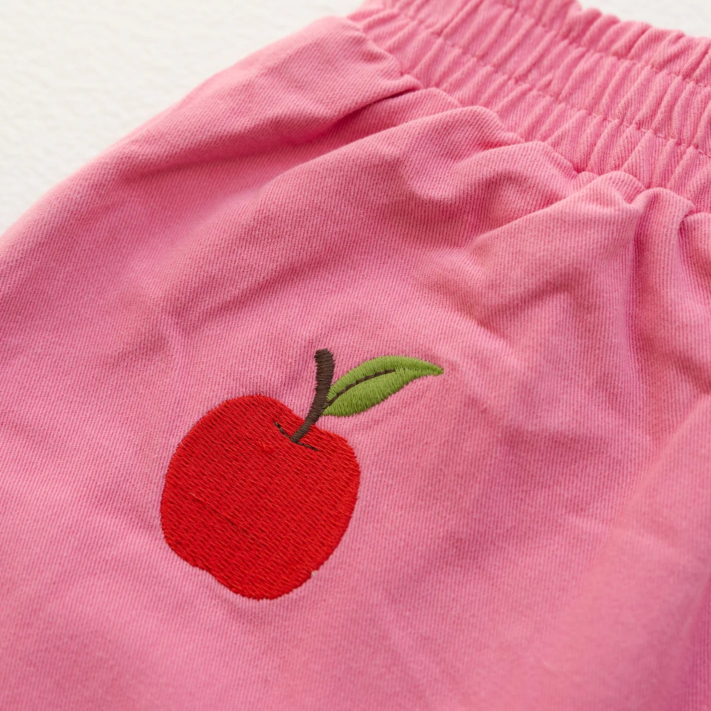 BY GEE Cropped Wide Leg Cargo Pant - Peony