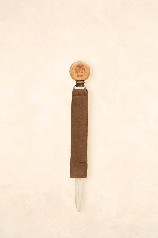 Kiin Baby Dummy Clip Umber