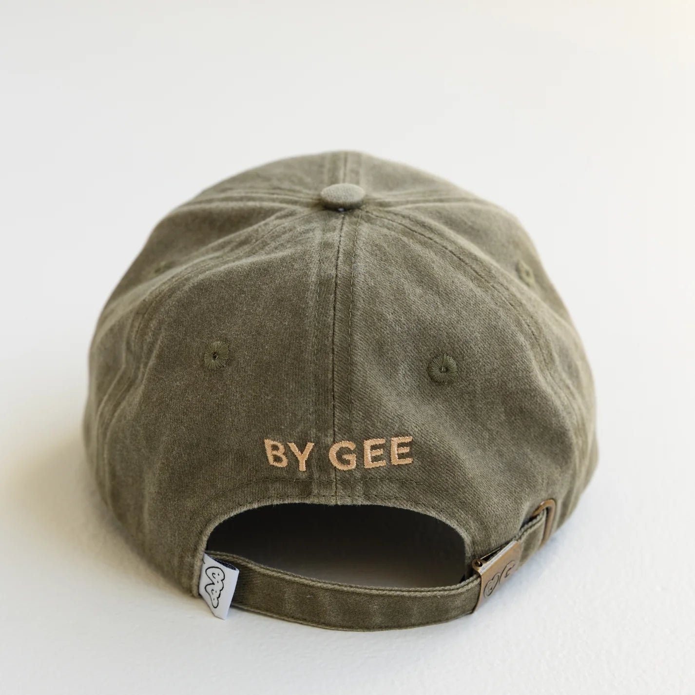 BY GEE Kids Cows Cap - Acid Wash Khaki