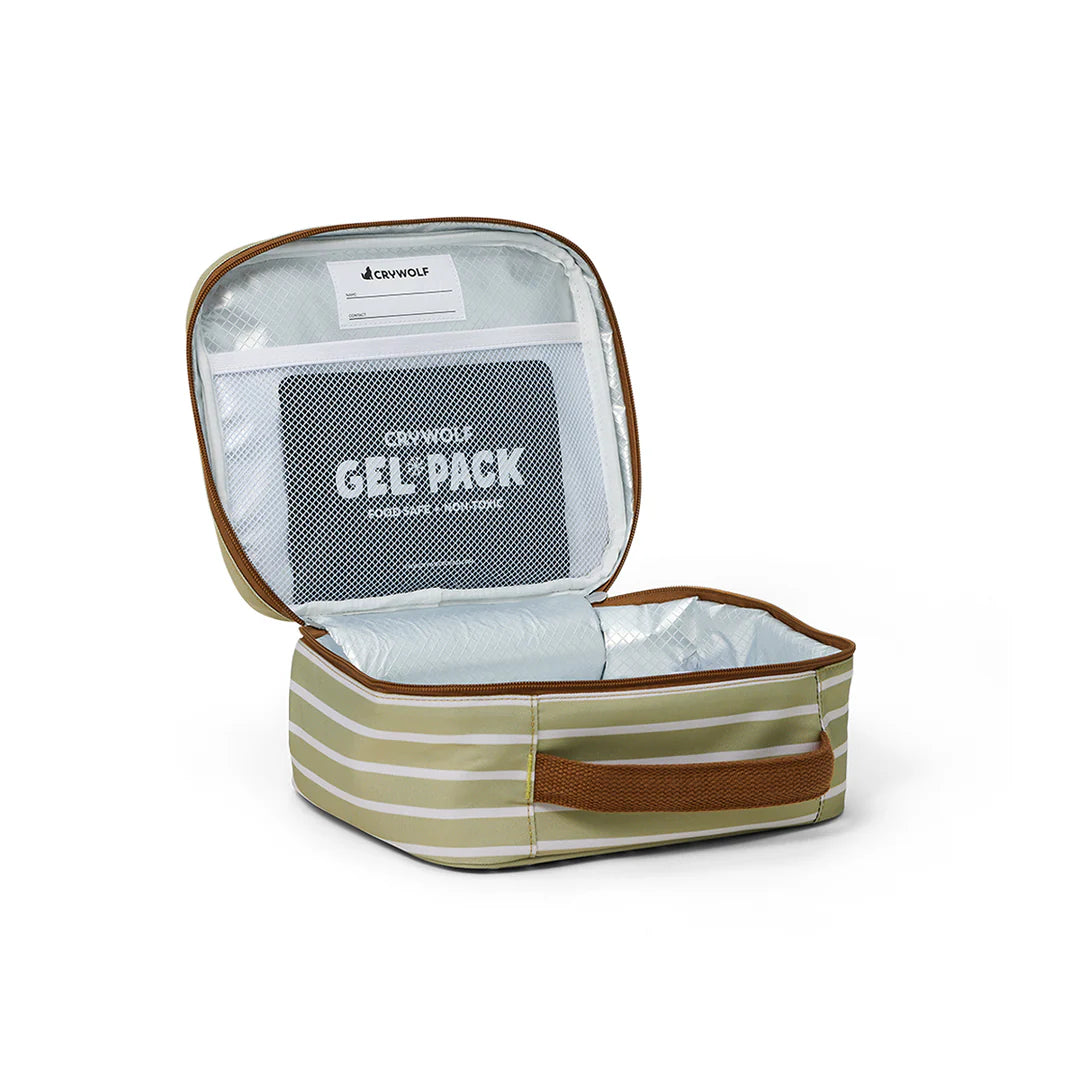 Crywolf Everyday Lunch Bag Elm Stripe
